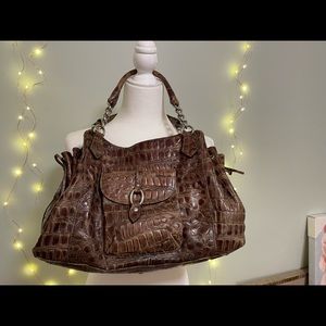 Roberta Gandolfi dark green bag